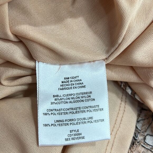 NSR floral Lace Midi Dress with Corset back and side slit size small NWT - Picture 15 of 16